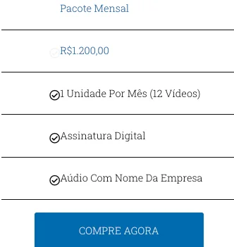 Pacote Mensal
