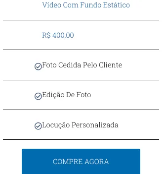 Vídeo Com Fundo Estático