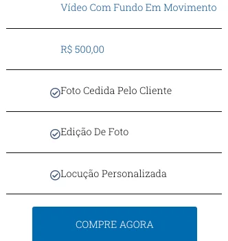 Vídeo com fundo em Movimento