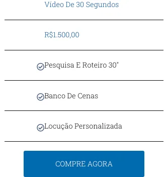 Aqui Você irá contratar os Produtos e Serviços