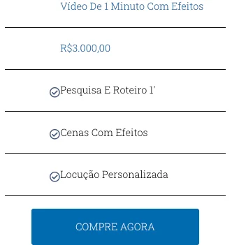Aqui Você irá contratar os Produtos e Serviços