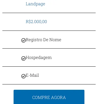 Aqui Você irá contratar os Produtos e Serviços